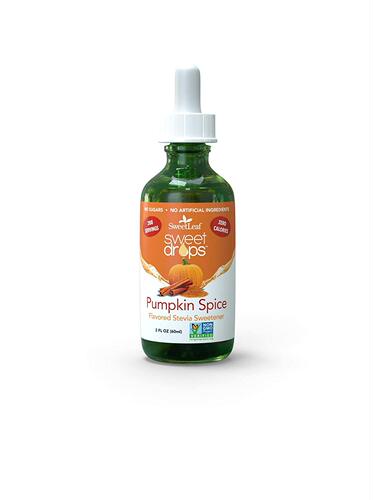 美国代购SweetLeaf Sweet Drops Pumpkin Spice Liquid Stevia Sw