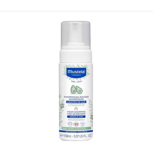 美国代购Mustela Cradle Cap Foam Shampoo for Newborn - Baby
