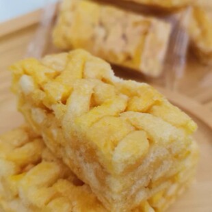 佛山高明特产咸蛋黄沙琪玛马仔甜蛋散咸蛋散办公室零食美食糕点