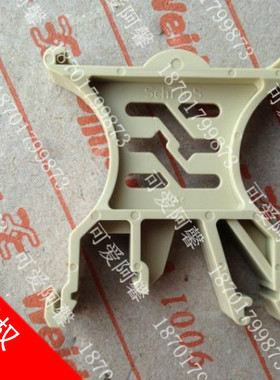 正品德国魏德米勒分段标记座排 SCHT5S 标示板识别条1631930000