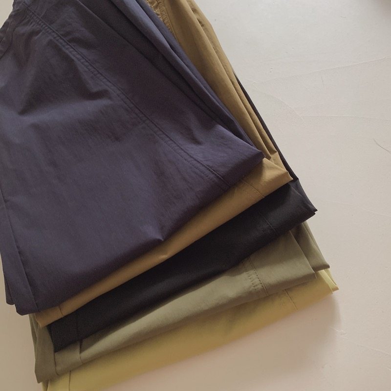 夏款超薄速干面料松紧腰简约舒适凉感百搭纯色休闲垮裤显瘦舒适,女装/女士精品,休闲裤,淘宝优惠券,粉丝福利购,淘宝优惠卷