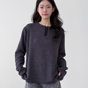 hand warmer 套指竖纹针织衫 25F knit golgi 韩国代购 hook