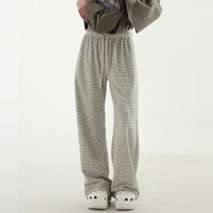 stripeterrybandingpants