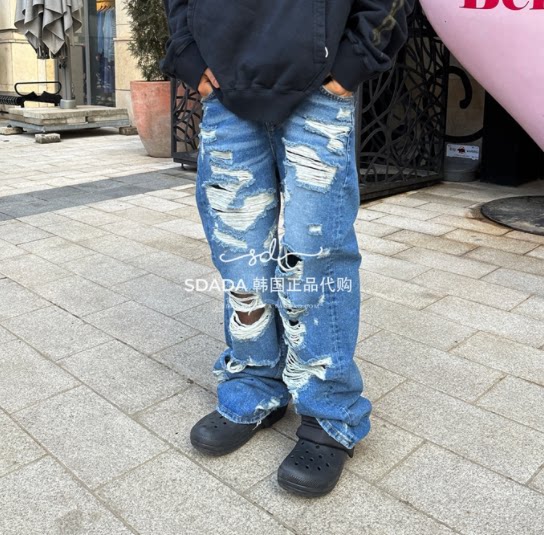 WIDEDAMAMGEJEANS韩国代购