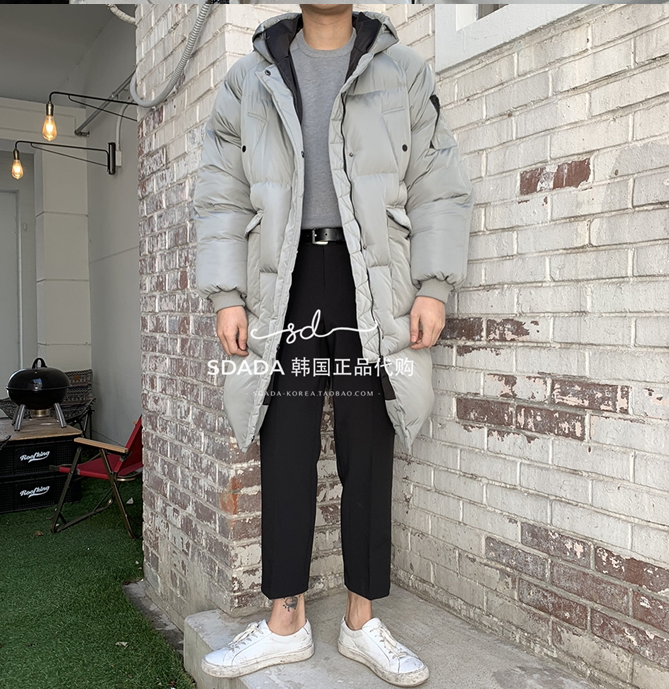 大门男装代购秋冬韩版厚面包服