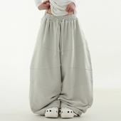 25A 拼接宽松卫裤 balloon 韩国代购 pants section banding