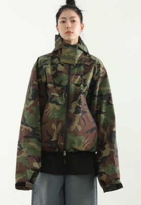 camopatternpaperhoodjacket