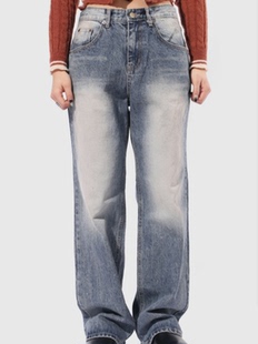 Brush Washing Denim_Jean 韩国代购 水洗磨旧牛仔裤 22F