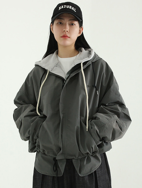 韩国代购hoodunisex外套