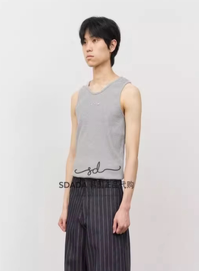 韩国代购25S/S Stud Sleeveless (3color) 铆钉背心