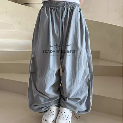 pipingtrackballoonpants裤子