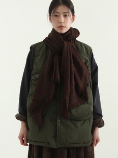 big pocket padding 韩国代购 unisex vest 设计师棉服马甲 22F