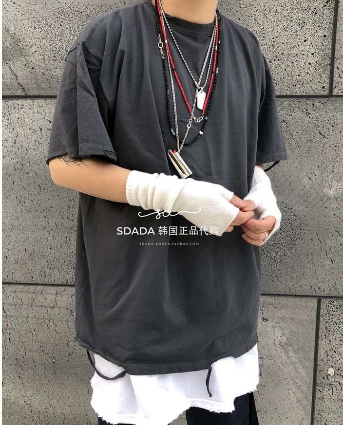 暖手套韩国代购羊毛小众男女