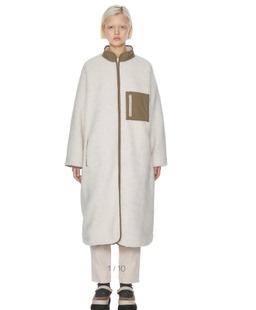 韩国代购23F/W DUMBLE LONG COAT 羊羔毛长款大衣