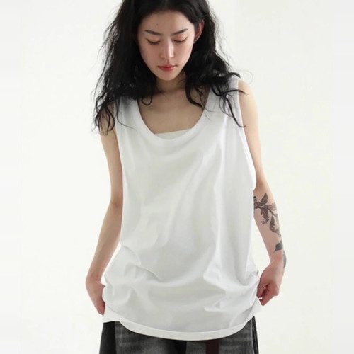 silketsleevelesscottontee