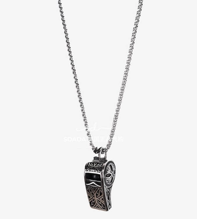 韩国代购21S/S SHISTLE CHAIN NECKLACE 设计师哨子项链 男女同款