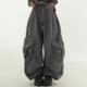 pocket washed cargo 韩国代购 cotton heart 做旧工装 pants 裤
