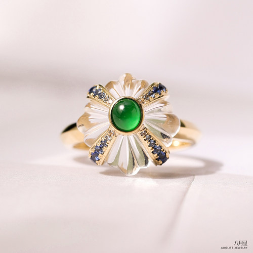 石上石原创设计系列2翡翠戒指