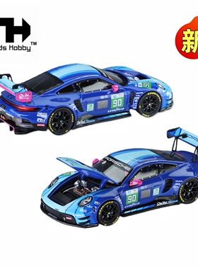 TH Trends hobby DTM 冠军车队保时捷911赛车兰德酷路泽模型1/64