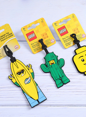 乐高LEGO小丑超人香蕉星战人仔神奇女侠创意包包挂件吊牌男女玩具