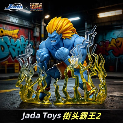 JADA TOYS街头霸王杀意波动拳 豪鬼 1/12可动 6寸可动人偶手办