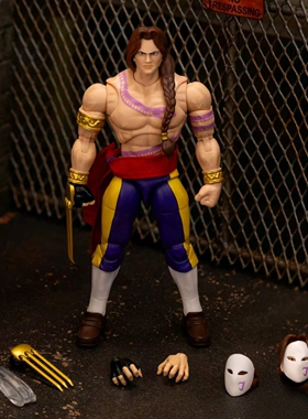 现货 Jada toys 街头霸王2  1/12 春丽 隆 肯 飞龙 6寸 可动手办