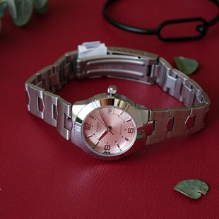 1241D 正品 卡西欧手表樱花少女金属学生甜美防水石英女表LTP