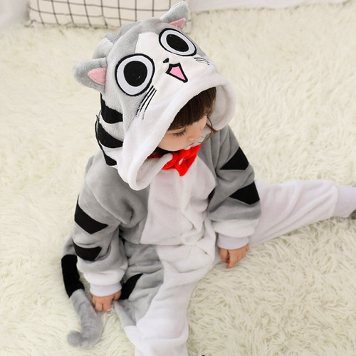 儿童小猫咪演出服男童可爱学猫叫