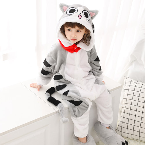 万圣节儿童小猫咪衣服运动会服装