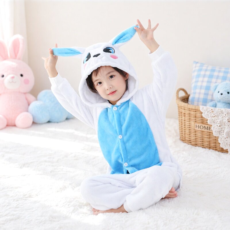 儿童睡衣小兔子衣服小白兔演出服