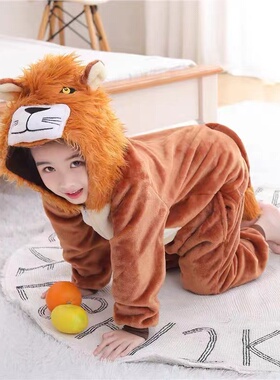 狮子王演出服亲子款幼儿园动物衣服儿童运动会班服森林主题表演服