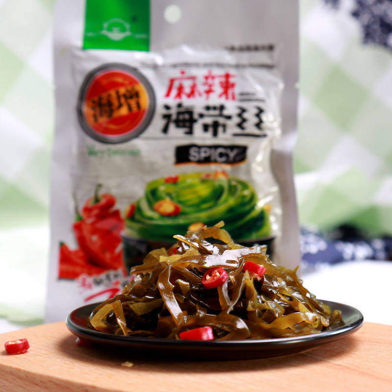 河北咸菜麻辣海带丝农家下饭菜香辣即食下饭菜酱菜小包装80g/袋