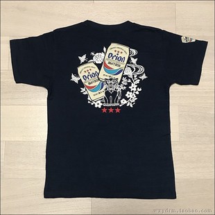 正品ORION日本冲绳啤酒文化衫～日式竹节棉短袖T恤～不分男女款