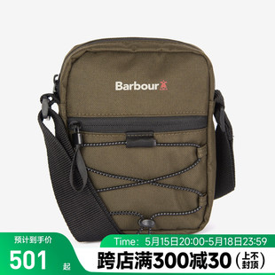 现货 灯塔系列男女户外休闲单肩斜跨包小包UBA0661 BARBOUR 英国