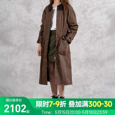 涂蜡风衣外套英国BARBOUR