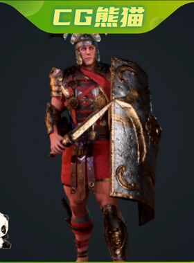 UE4虚幻5 Gladiator Legionary (Modular) 模块化角斗士军团