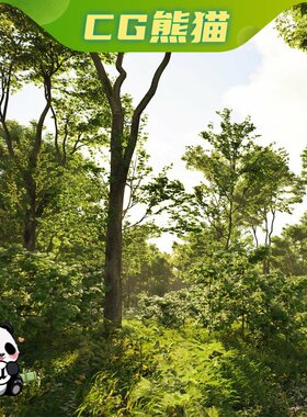 UE5.4-5.8 Maple Trees Biome Ultra Realistic Wind 枫树群落