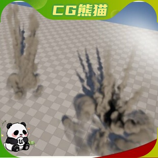 UE5虚幻5.3-5.7 Dust Explosions VDB 粉尘爆炸特效 乐器咨询