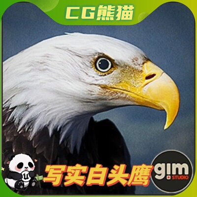 Unity3D Animalia - Bald and Golden Eagle 白头鹰模型带动画