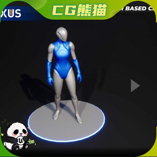 UE5虚幻5 Player (Character) Selection Menu 1 - ACTOR BASED
