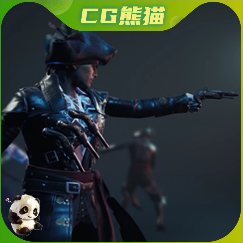 UE4虚幻5 BerserkerS3: Pirates 游戏海盗角色人物模型