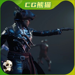 UE4虚幻5 BerserkerS3: Pirates 游戏海盗角色人物模型