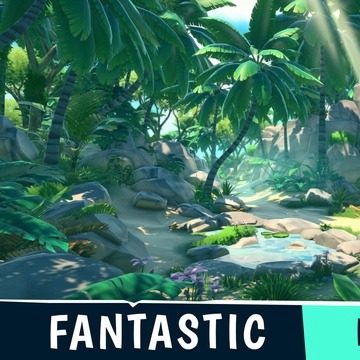 Unity3D FANTASTIC Lost Jungle  风格化迷失森林场景