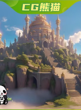 UE5虚幻5.4 30 HDR Images - Castles from Various Cultures