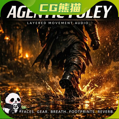 UE5.7 Agentic Foley Layered Footsteps Gear Breath Framework