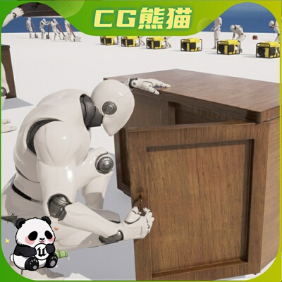 UE5虚幻5 Interaction Animations | Interactive Animated Pack