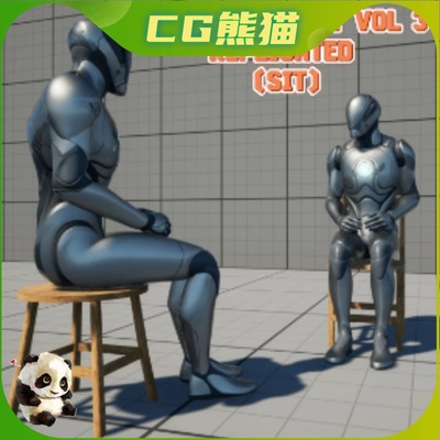 UE5虚幻5 Replicated Interaction Kit Vol 3 (Sit) 重复互动套件