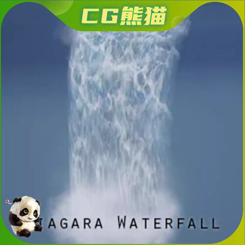 UE4虚幻5 Realistic Waterfall and Water VFX 瀑布水的视觉特效