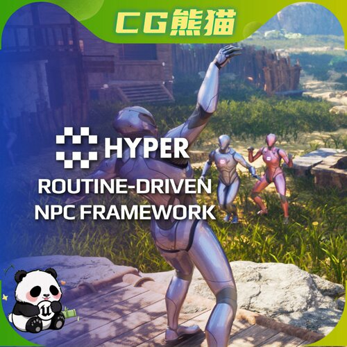 UE5.7 Hyper Routine-driven NPC Framework v4 程序驱动NPC框架