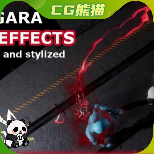 UE5虚幻5 NIAGARA Blood VFX Pack 人物角色受伤溅血流血特效